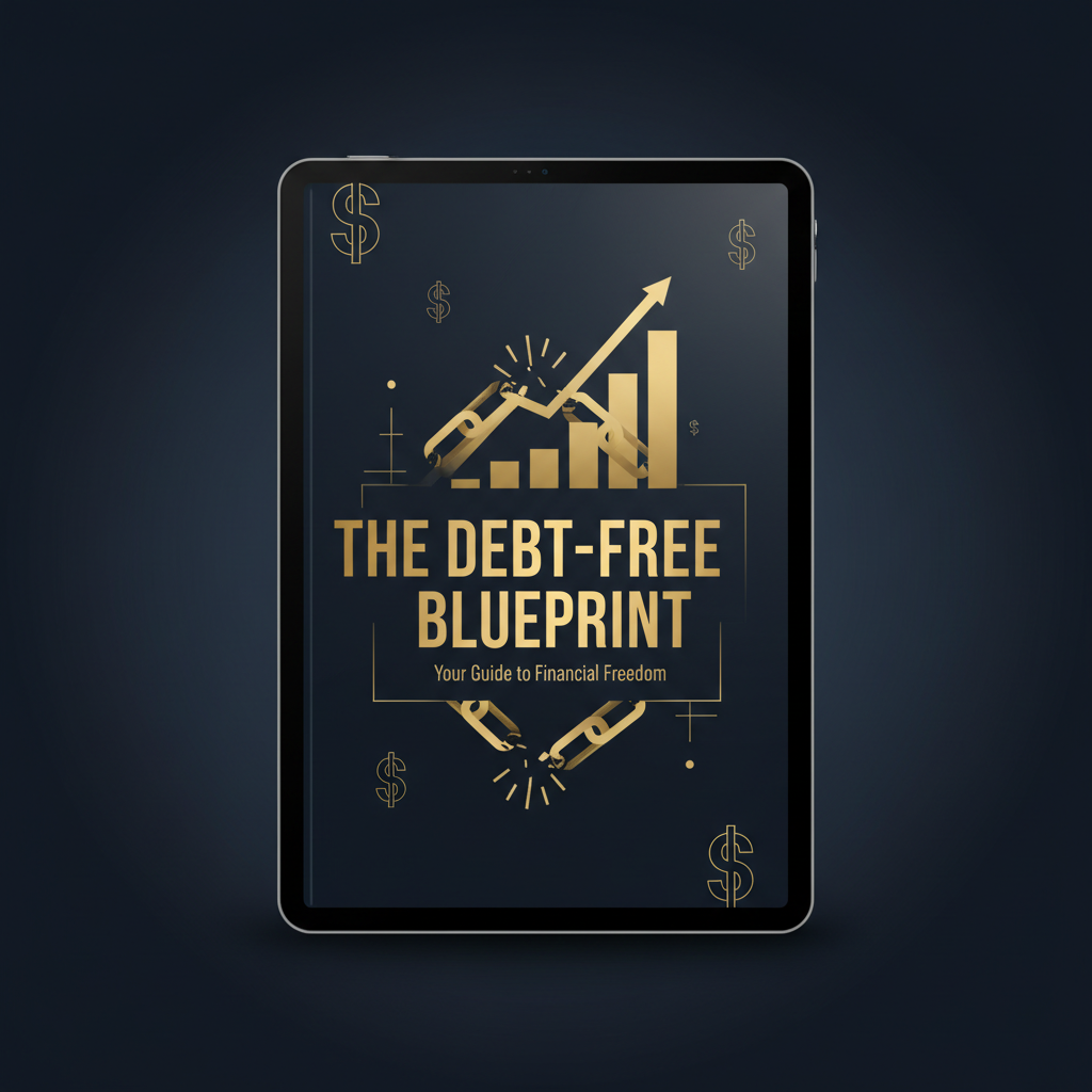 The Debt-Free Blueprint digital product cover